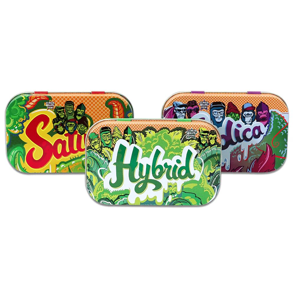 cigarette tin for roll ups amazon 1oz Hinged Tobacco Tin | Cigarette Case for Roll Ups