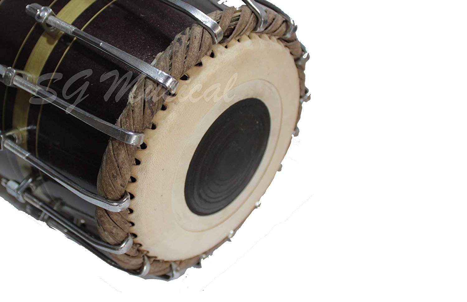 Music Mango Wood Mridangam śruba dostrojona