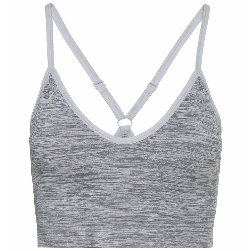 Odlo Women Padded Sports Bra SEAMLESS SOFT 2.0 LOW SUPPORT, light grey melange, L