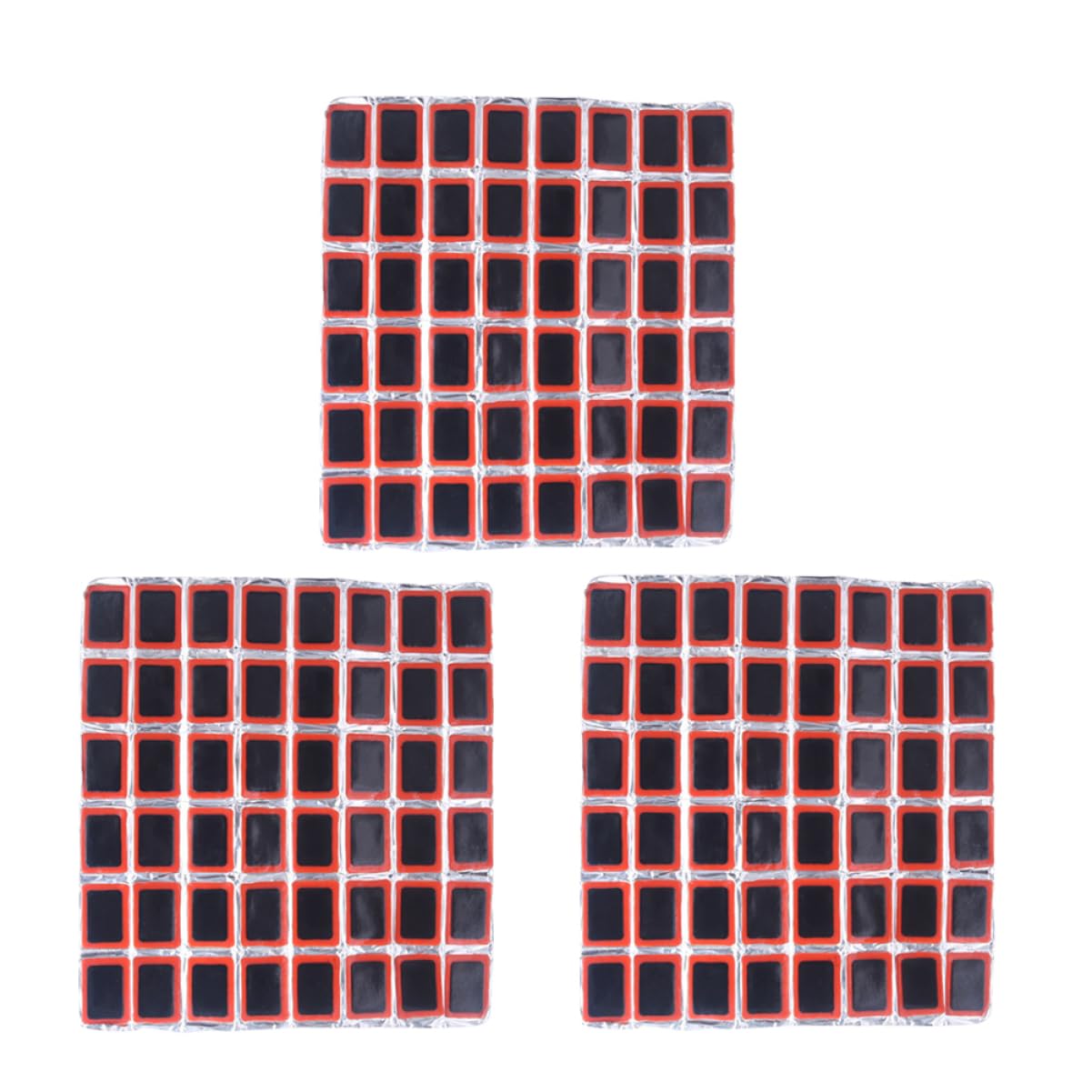 TOYANDONA 3Sheets Durable Rubber Tire Patches for Easy Bike Tire Repair and Lightweight Repair Kit for Home and Road Emergencies Includes Puncture Stickers