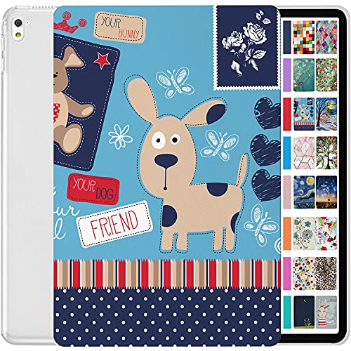 Image of DuraSafe Cases for iPad Pro 9.7 inch 2016 Case A1673 MLMP2HN /A MM172HN /A MLMN2HN /A MLMQ2HN /A A1674 A1675 MLMW2HN /A MLMX2HN /A MM192HN /A MLMV2HN /A MLMY2HN /A MLN12HN /A MM1A2HN /A MLPY2HN /A - Puppy Friend