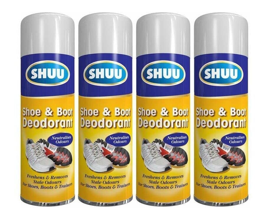 250ML Shoe & Boot Deodorant Spray Smell Remover for Foot Neutralizes Odor (4)