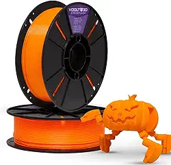 Voolt3D - Filamento PLA Laranja 1kg 1.75mm - Para Impressora 3D FDM - Nacional