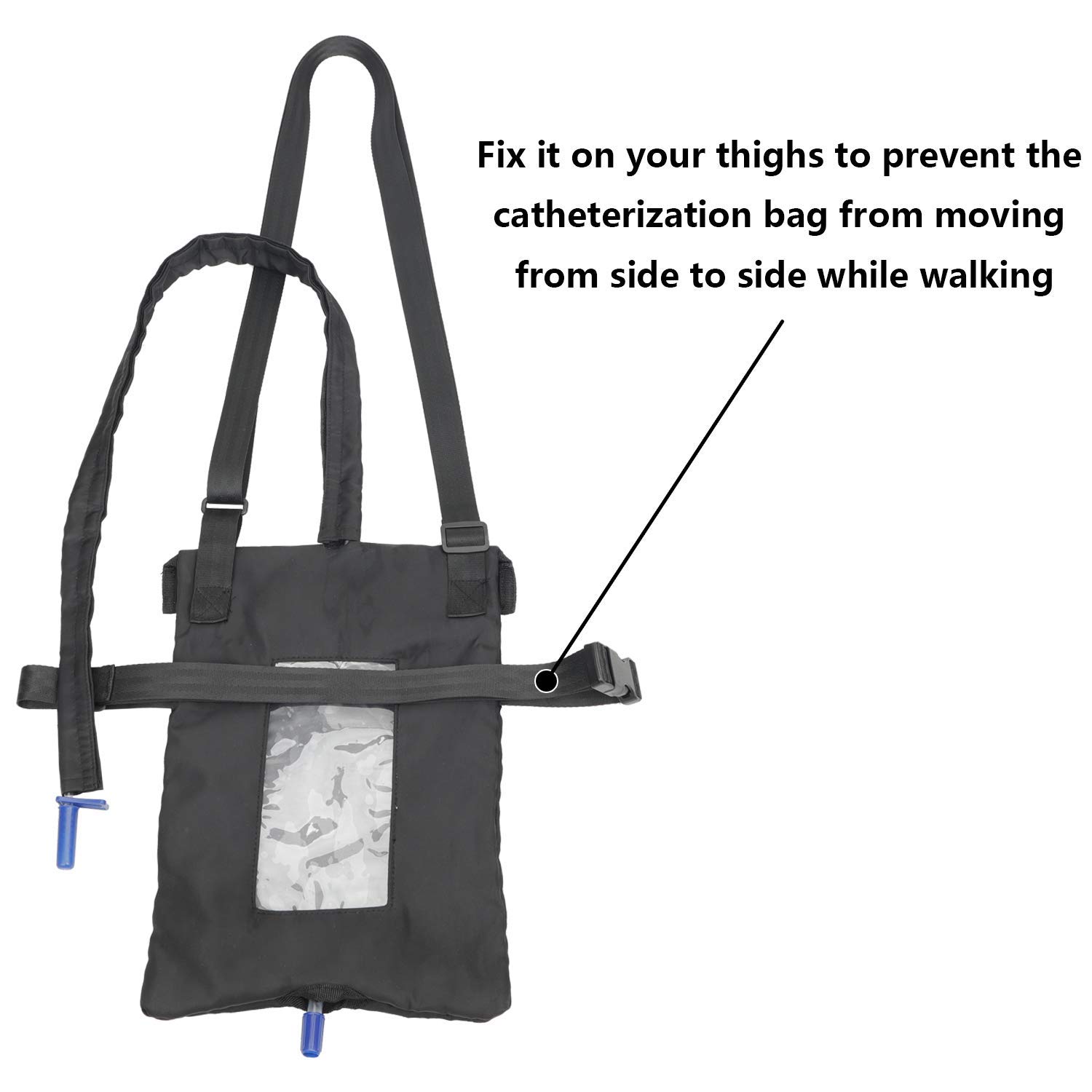 Catheter Bag Cover for 1000 mL Urine,Urine Drainage Bag Holder with Catheter Pipe Cover