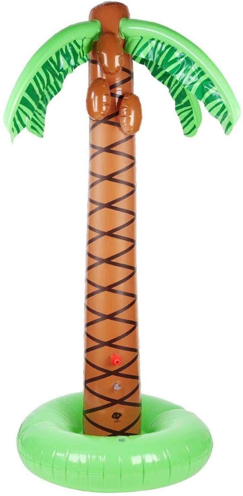 ZJ joy 61 Inch Inflatable Tree Sprinkler Water Sprinkler Summer Water Toy Backyard Water Toys For Outdoor Party Portable