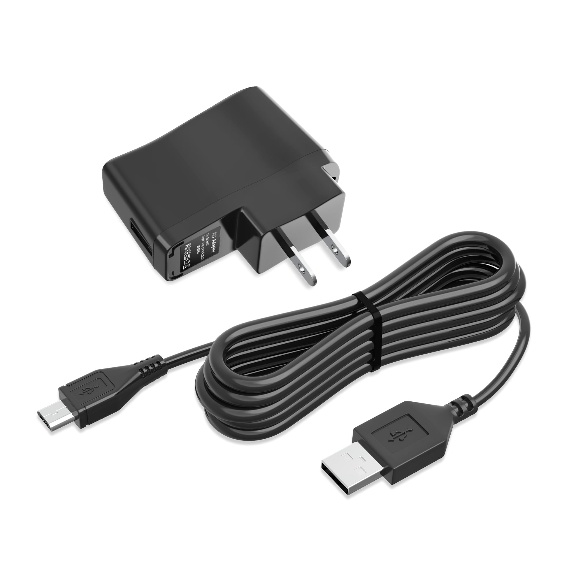PKPower 5V 1A USB AC/DC Charger for IRULU JHD-AP006U-050100BB-2 W/Micro USB Cable