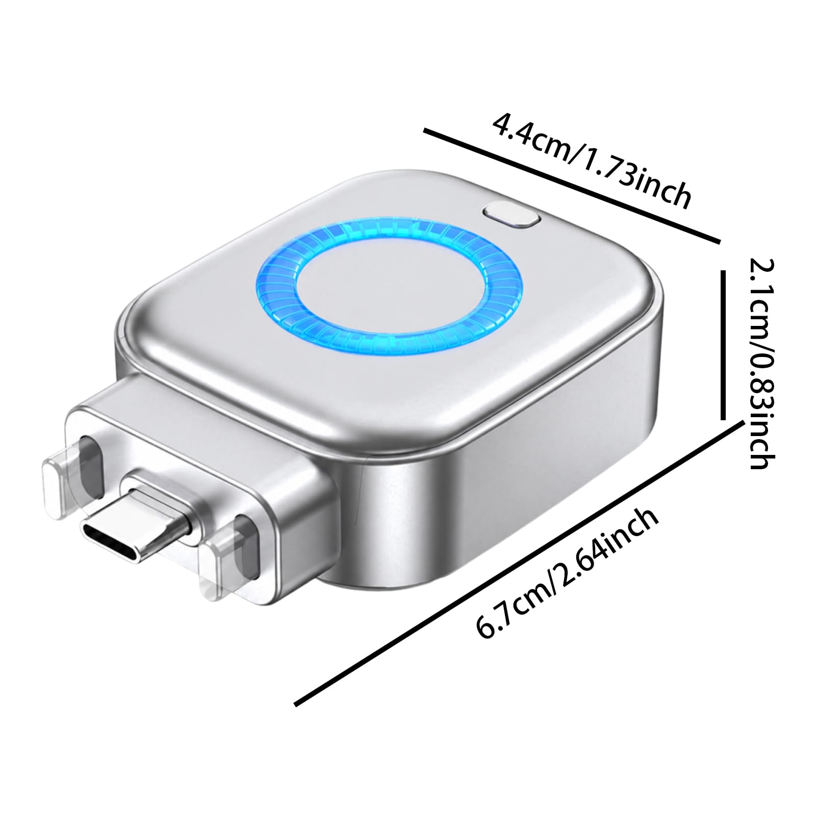 Stop Charge Caricatore Intelligente con Dispositivo di Protezione Anti-Sovraccarico, Pack da 5 Pezzi, 140W Tipo-C con Spegnimento Automatico, Protezione di Sicurezza per Casa, Ufficio Viaggi