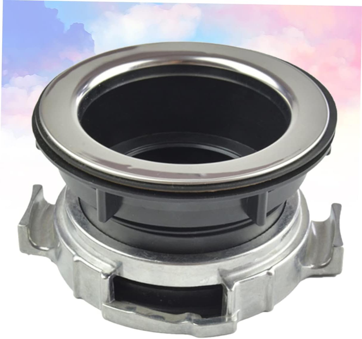 NUOBESTY Stainless Steel Aluminum Alloy Waste Disposer Accessory Sink Stopper Lock Nut Easy Install Replace Inner Diameter