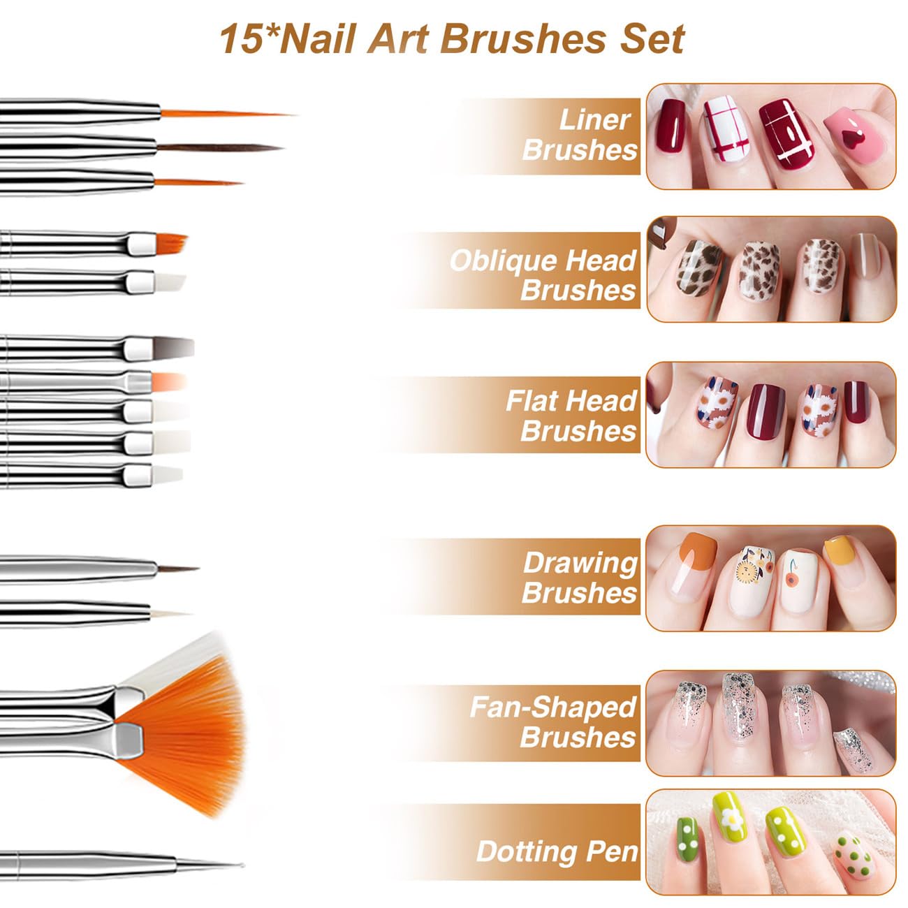 DouborQ Kit d'ongles en acrylique avec perceuse à ongles électrique en forme de U V - Kit de démarrage pour nail art - Fournitures pour débutants avec tout (MT20-7)
