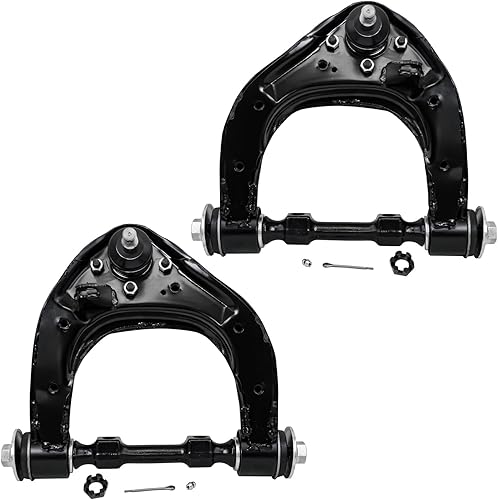 Miniatura 81 de Detroit Axle - Brazos de control superior delanteros RWD con juntas esféricas, kit de reemplazo para Dodge Ram 1500 2500 3500 de 1994 1995 1996 1997