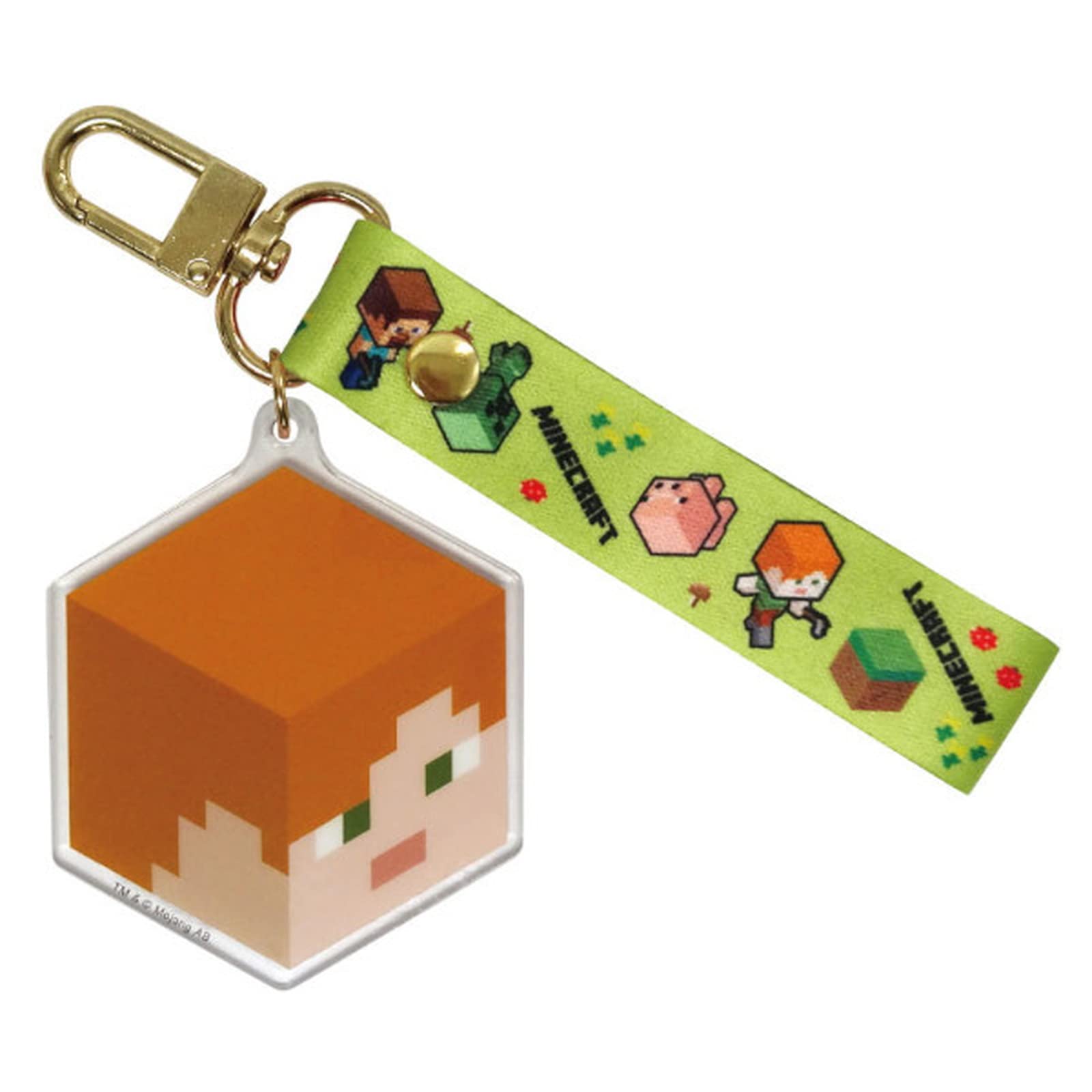 Amazon.co.jp: ケイカンパニー Minecraft アクリルキーチェーン