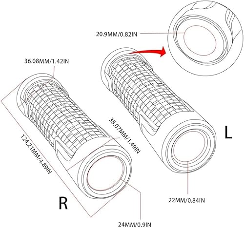 Miniatura 4 de SaiFfe Motorcycle Handguards, for Y&amaha XT660 XT 660 XT660 X R 2004 2017 Motorcycle Handlebar Grips Guard Brake Clutch Levers Antiskid Handle