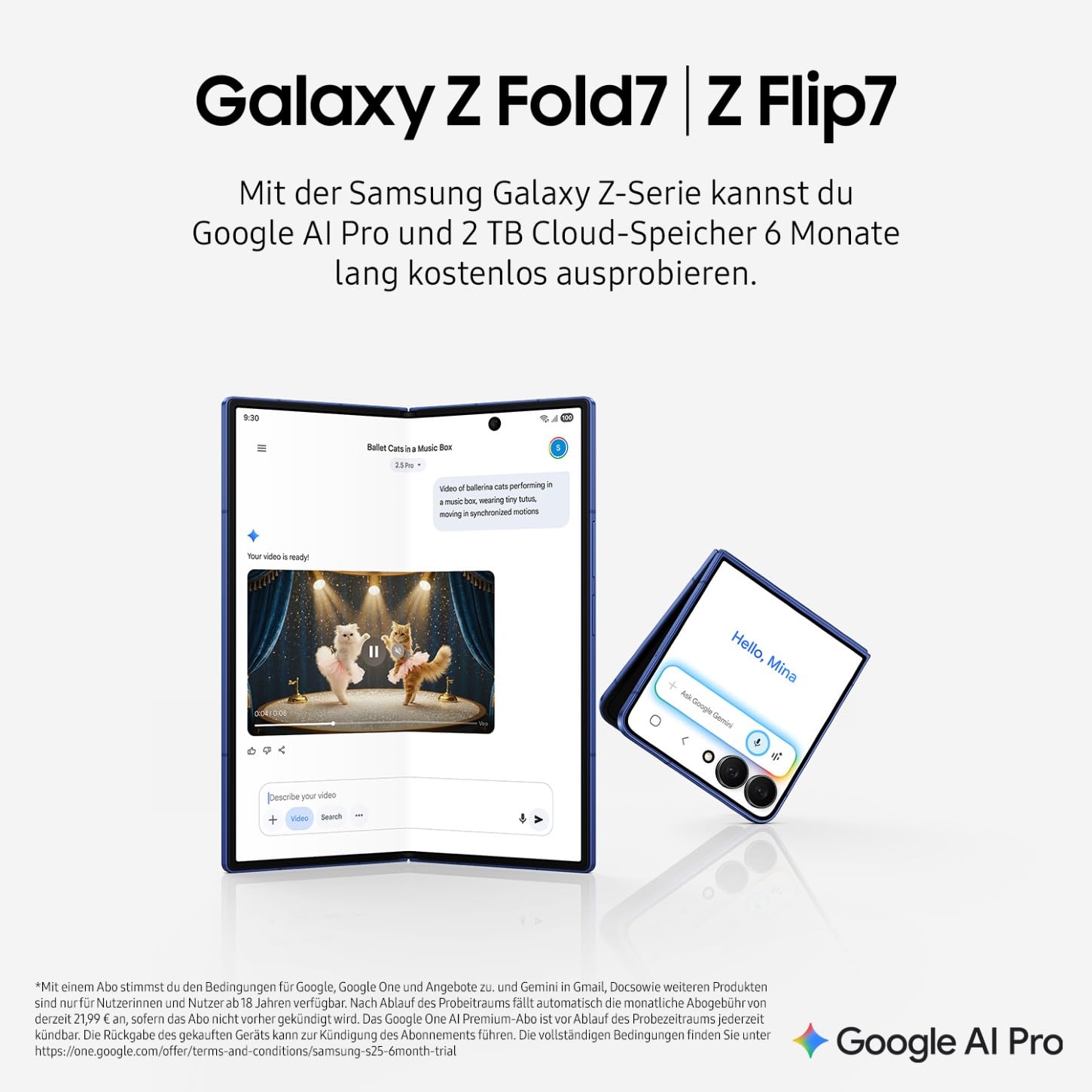 Samsung Galaxy Z Fold7 AI Smartphone mit Galaxy AI, KI-Handy mit Android, Faltbares Design, Großes Display für Multitasking, 200-MP-Kamera, 256 GB, 12 GB RAM, JetBlack, 3 Jahre Herstellergarantie