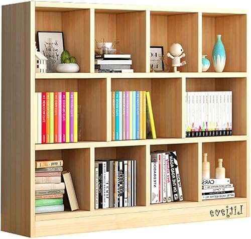 Estantería alta para niños, estantería baja de suelo a techo, armario de almacenamiento para estudiantes, combinación simple, gabinete de celosía,