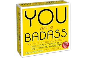 You Are a Badass 2024 Day-to-Day Calendar
