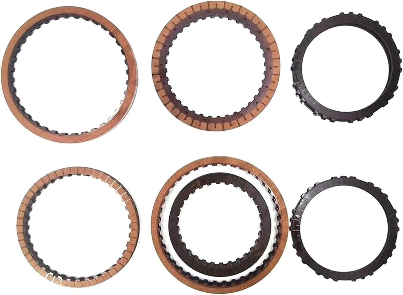 A6LF1 Automatic Transmission Clutch Plates Friction Kit Compatible For HYUNDAI KIA 2010-UP Gearbox Clutch Friction Disc Part Replacement