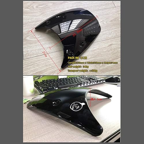 Miniatura 8 de Protector de parabrisas para motocicleta, R9T, deflectores de viento, pantalla de mosca, cubierta de carenado para faros delanteros R Nine T R NineT