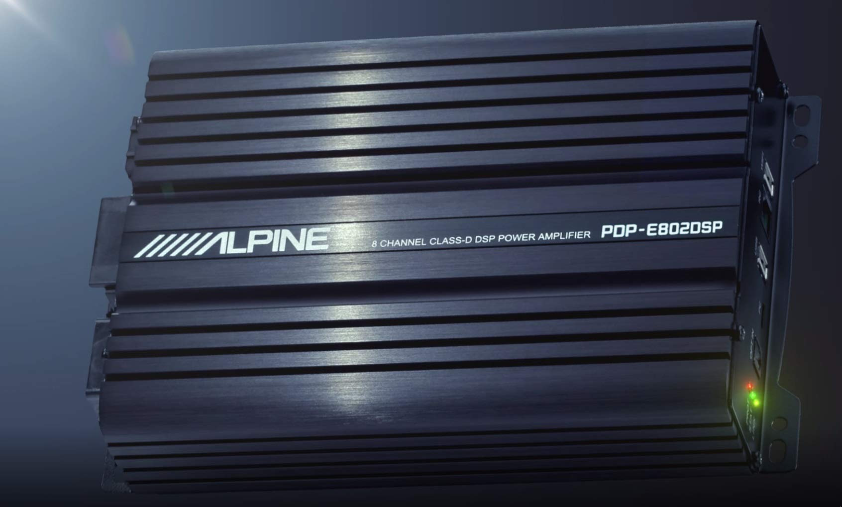ALPINE PDP-E802DSP - Amplificador de 8 Canales, 700W RMS