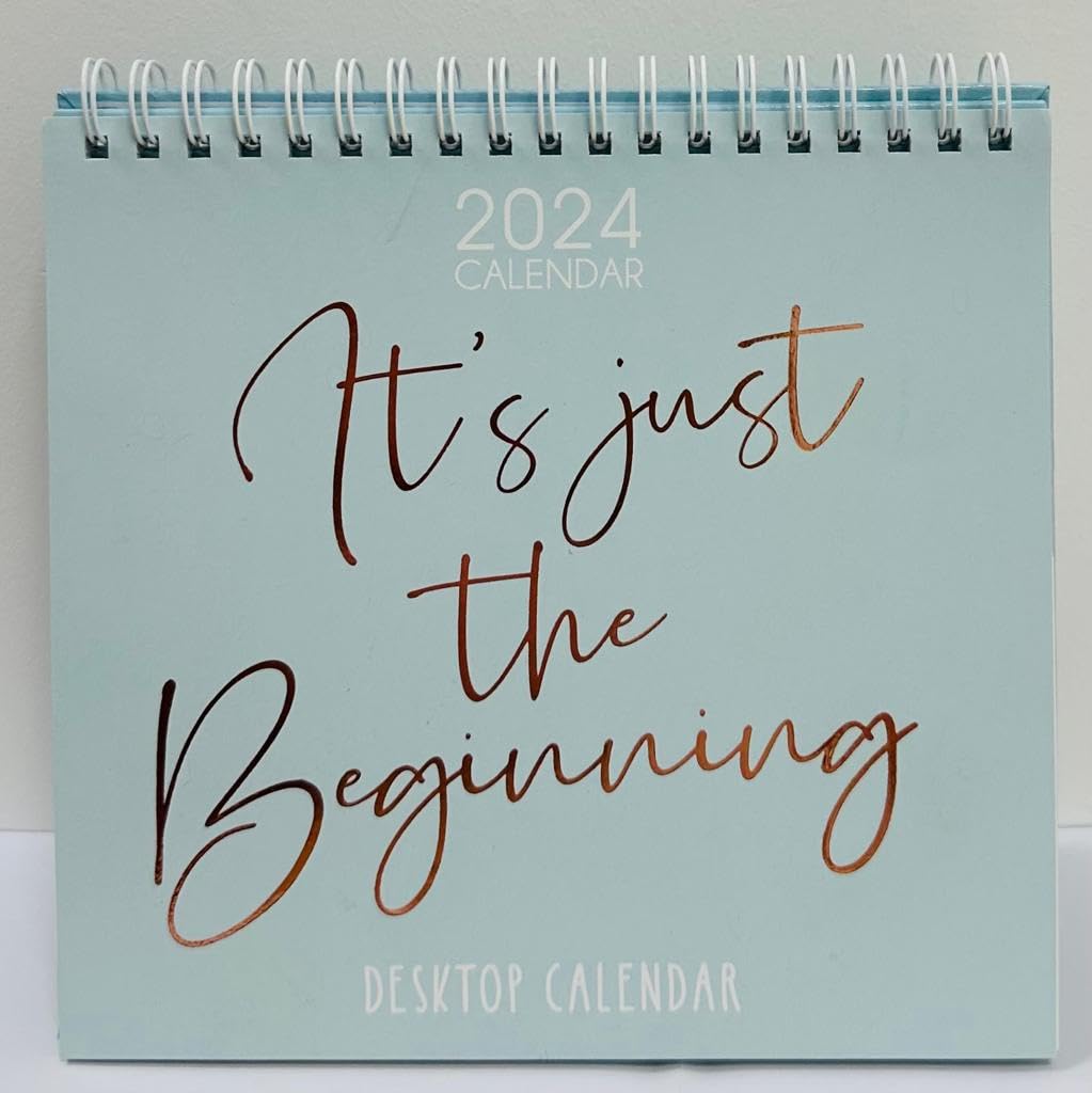 PaulStore 2026 Desk Top Calendar Month to View Flip Over Home Office School Square Planner (Enjoy), 17W x 17H cm - Image 2