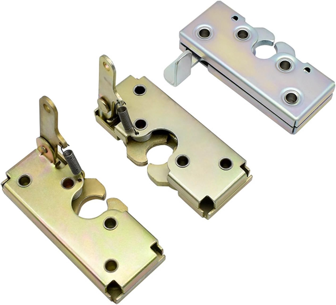 XK701-2 Carbon Steel Galvanized Panel Rv Camping Car Door Cover Hood Latch Quick Rotary Latch 1Pcs(XK701-2Z)