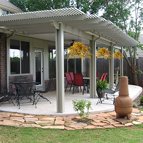 Zfprocess Artificial Flowers Hanging Basket With Artificial Vine For Outdoor/Indoor, Artificial Hanging Plants In Coco Coir Liner Basket, Fake English Ivy Bush For Patio Garden Fall Decoration(Orange) #TOP2