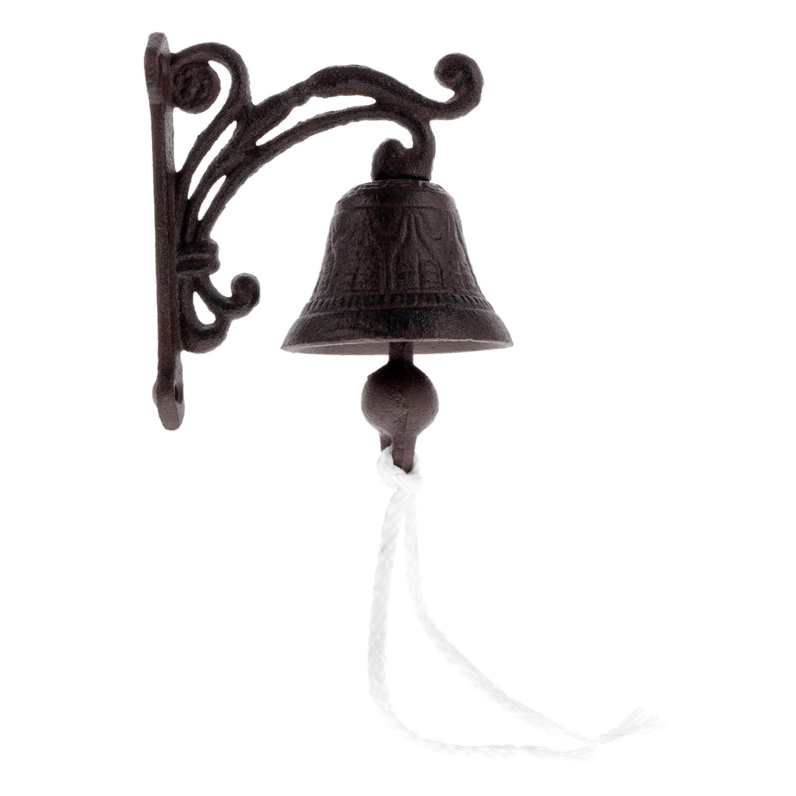 Cloche de porte vintage en fer VICASKY pour remplacer votre sonnette cassée sans pile