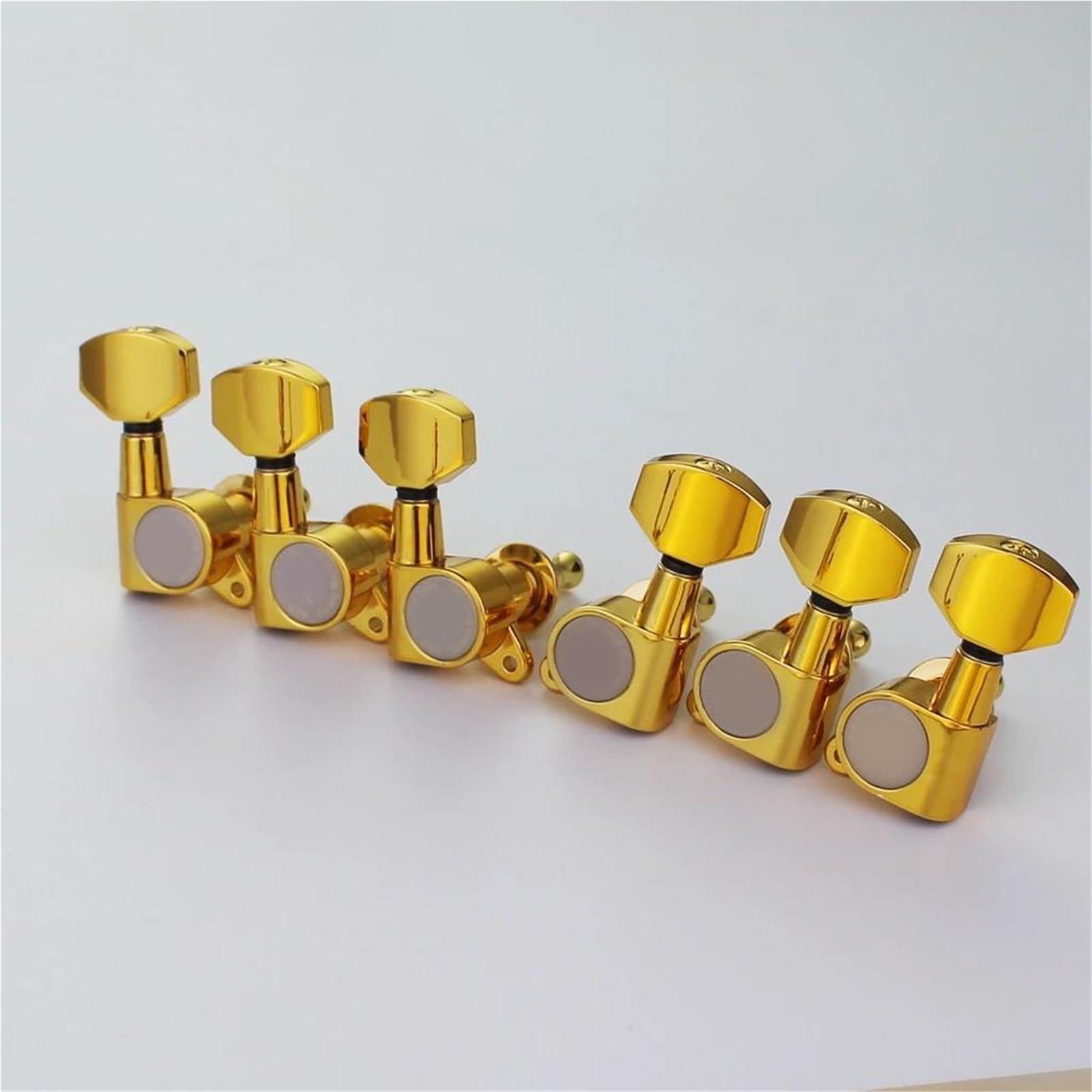 Adecuado Para Accesorios De Marionetas Afinación Guitarra Eléctrica ST TL Dorado Clavijas Guitarra(6L)