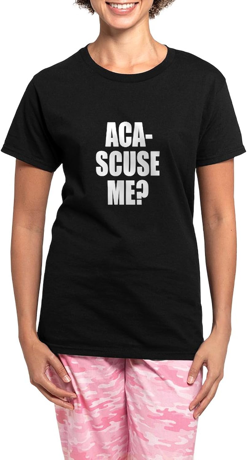 CafePress Aca Scuse Me? Women's Dark Pajamas Womens Novelty PJ Sleepwear