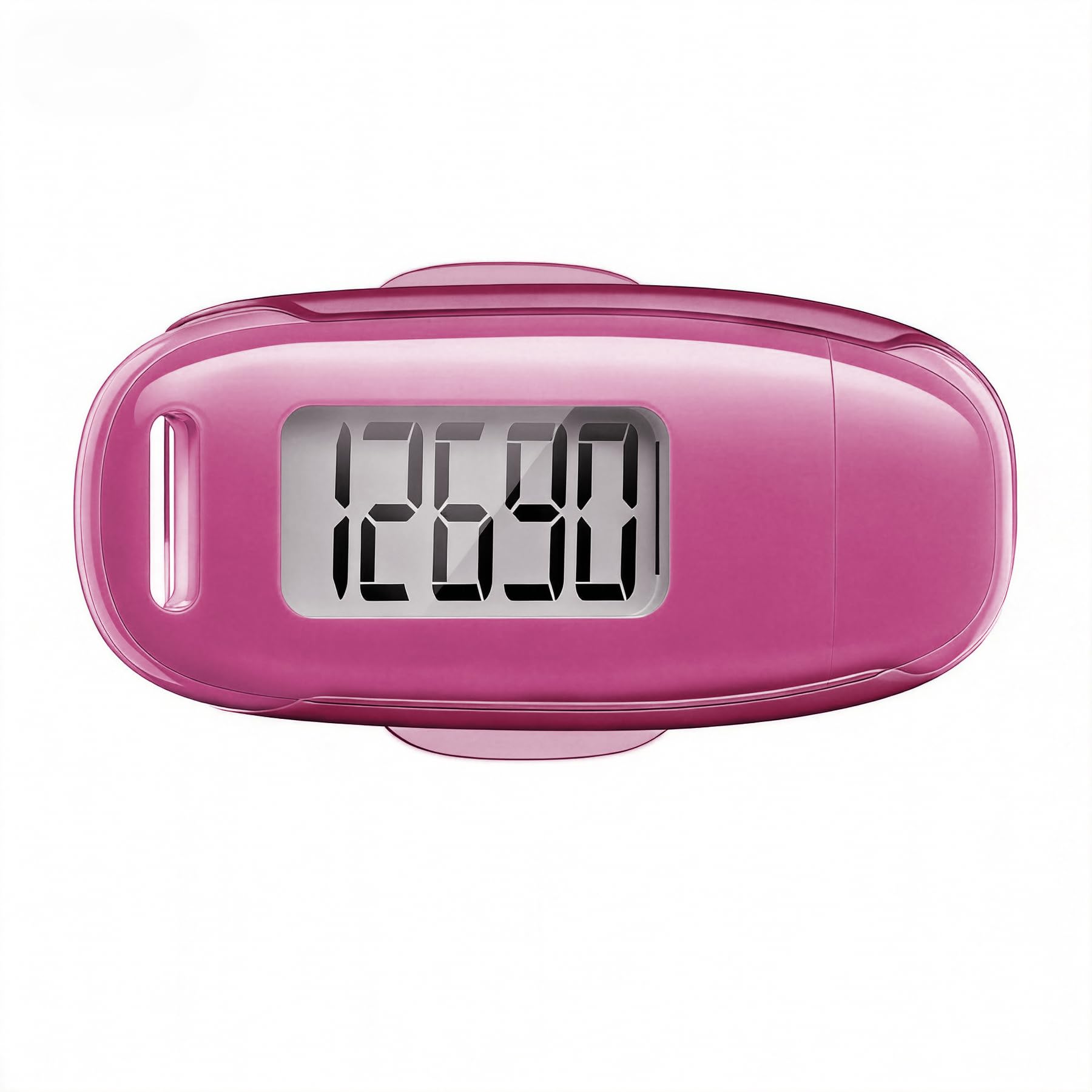 3D Pedometer for Walking, Simple Walking Step Counter with Removable Clip and Strap, USB Rechargeable Step Tracker with Backlight, Accurate Step Counter for Men Women Seniors — view 7