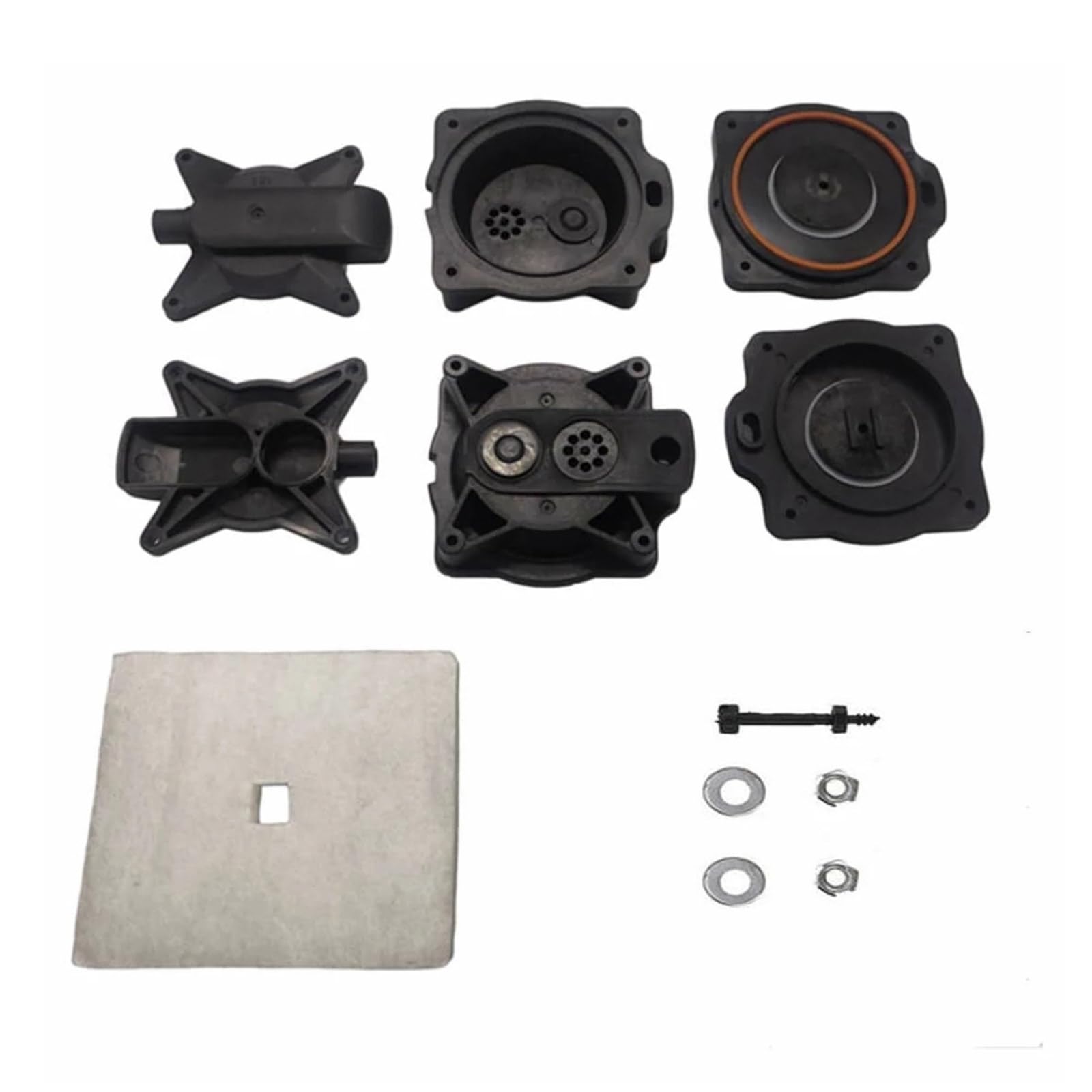 Kalttoy Efficient Air Pumps Rebuild Set Anti Rust Pumps Component Suitable for HP100 HP120 Essential Maintenance Parts Included Air Maintenance Parts
