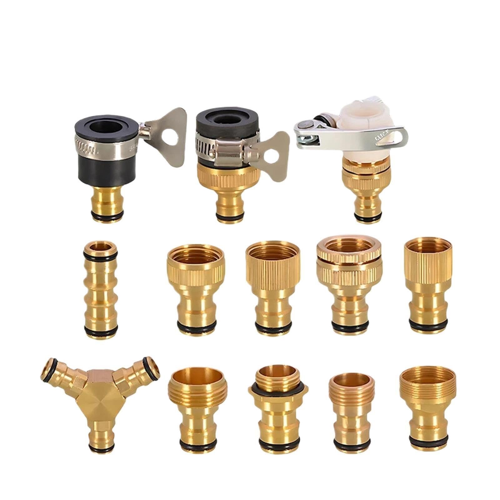 1 raccord de robinet en laiton 1/2" 3/4" Bsp