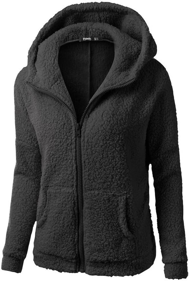 Veste Polaire Femme Longue - Fermeture éclair, Coupe Décontractée - Pour L'hiver, Les Sorties, Le Quotidien