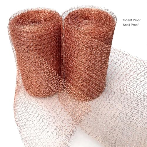 Malla de cobre tejida ideal para proteger conductos y tuberías domésticas 6