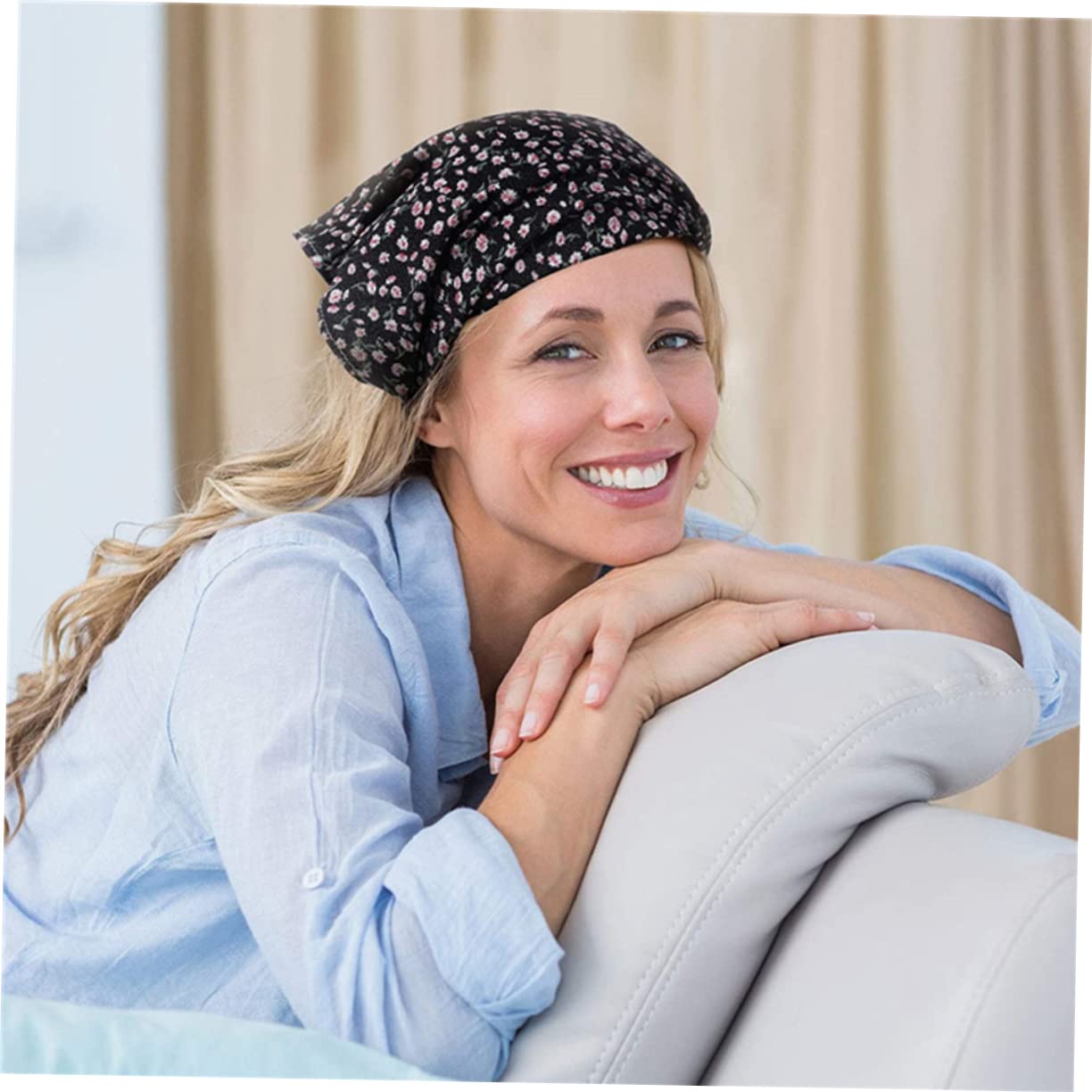 Didiseaon 18 Uds Carpeta Triangular Pañuelo Para La Cabeza Tocado Tela Para El Cabello Para Mujer