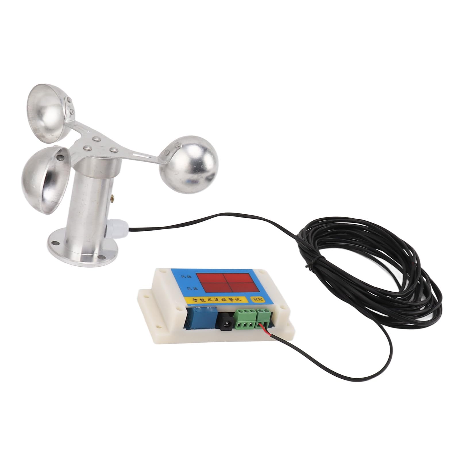 3-Tassen-Anemometer-Windgeschwindigkeitsalarmvorrichtung für Truation- und Bahnhöfe 5V
