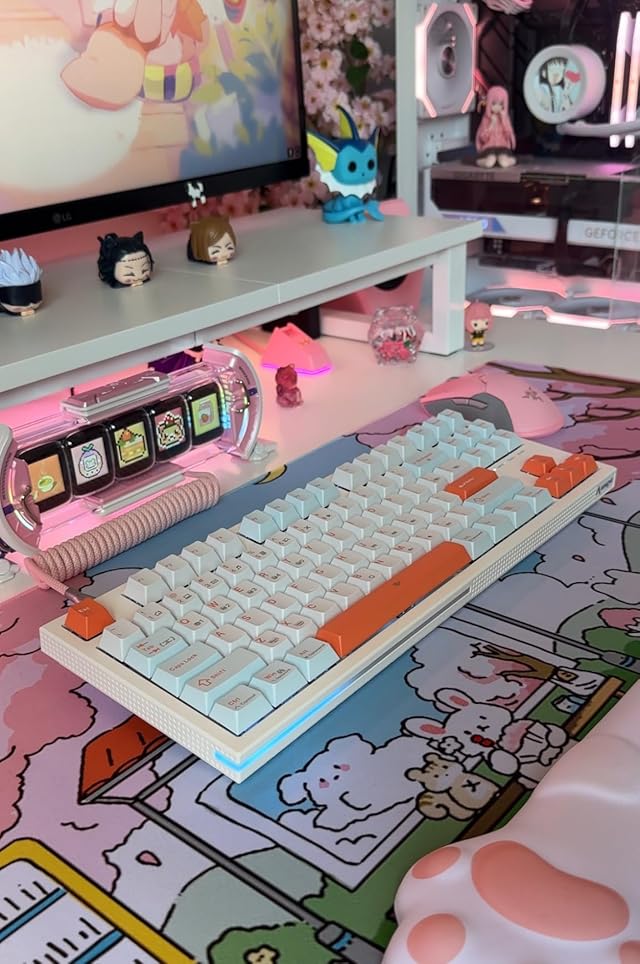 Amazon | KEMOVE K87SE ゲーミングキーボード 有線 メカニカル