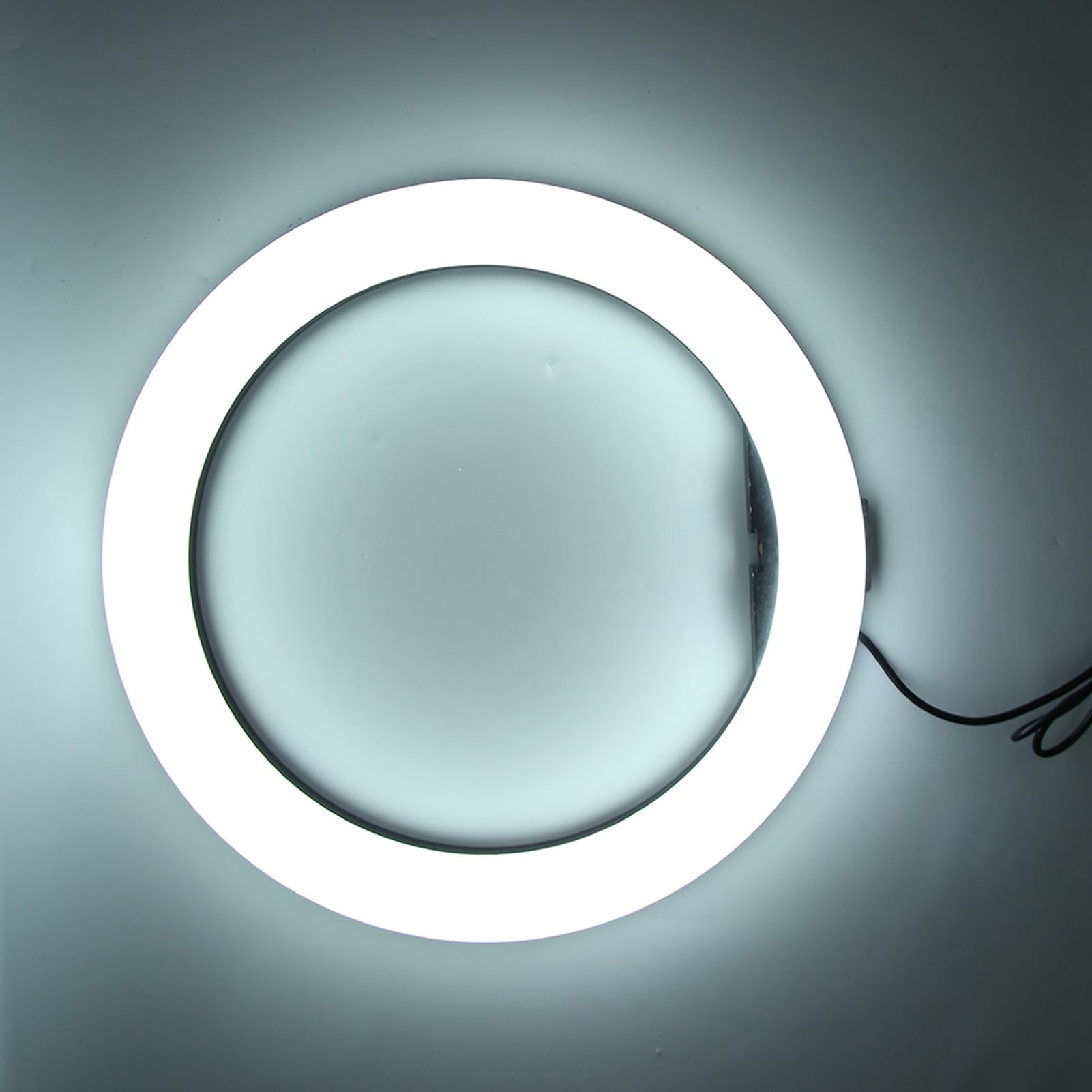 Tyenaza Anillo de Luz LED, Anillo Aro Selfie de Luz LED, Anillo de Luz para Selfies de 13 Pulgadas con Soporte para Teléfono y Enchufe USB para Transmisión de Fotografía y Selfies de Maquillaje