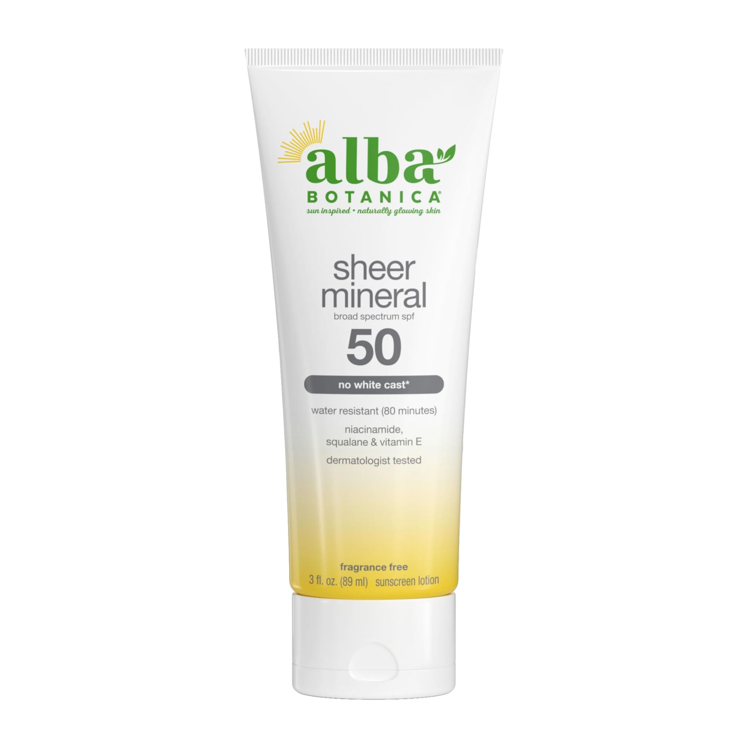 ALBA BOTANICA - Sport Mineral Sunscreen SPF45-4 oz. (113 g)