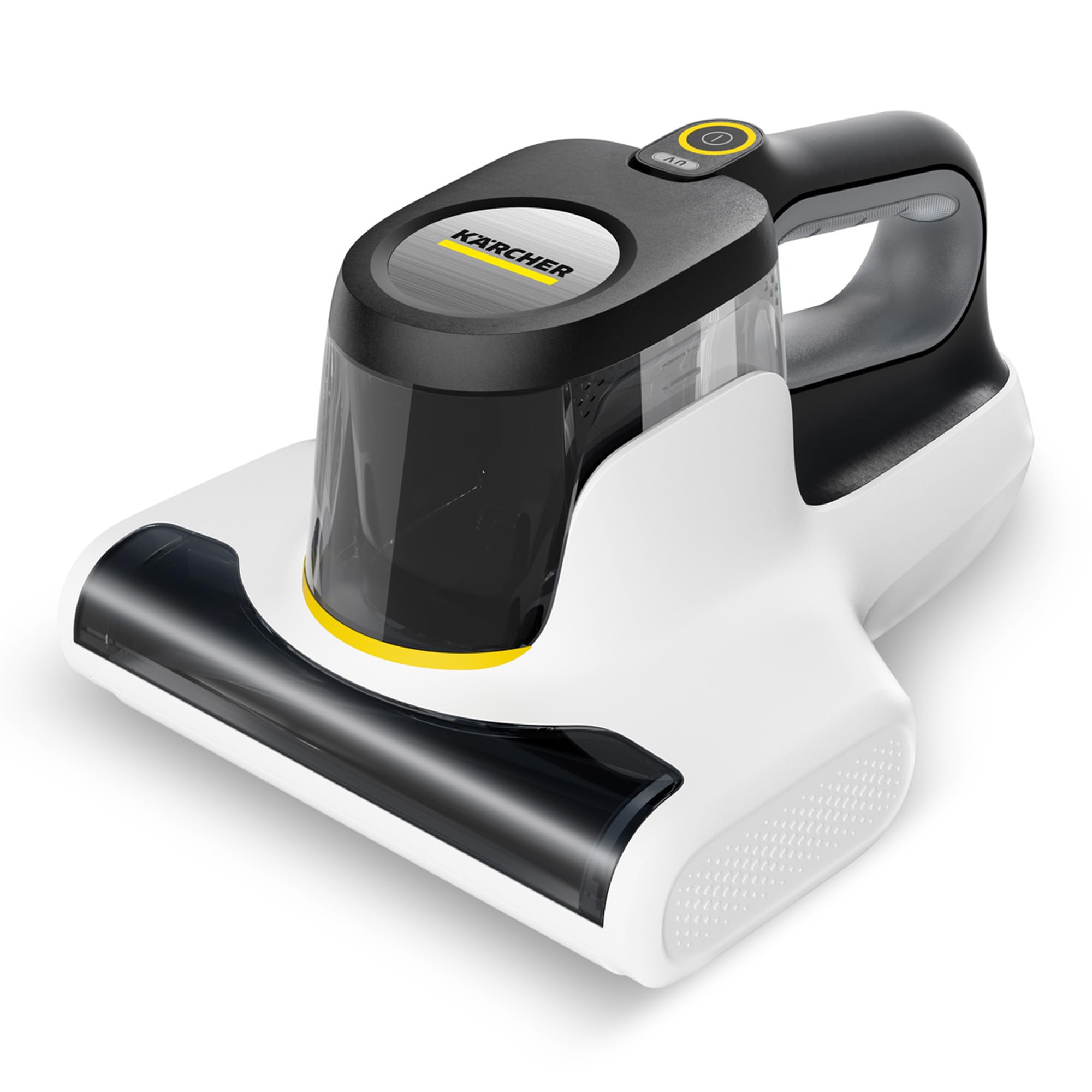 KÄRCHER Matratzenreiniger VCH 4 UVClean, hygienische Tiefenreinigung mit UV-C-Licht, Klopfwalze und Saugfunktion, Leistung: 500 Watt, Gewicht: 2,1 kg, beseitigt Milben und Bakterien, für Allergiker