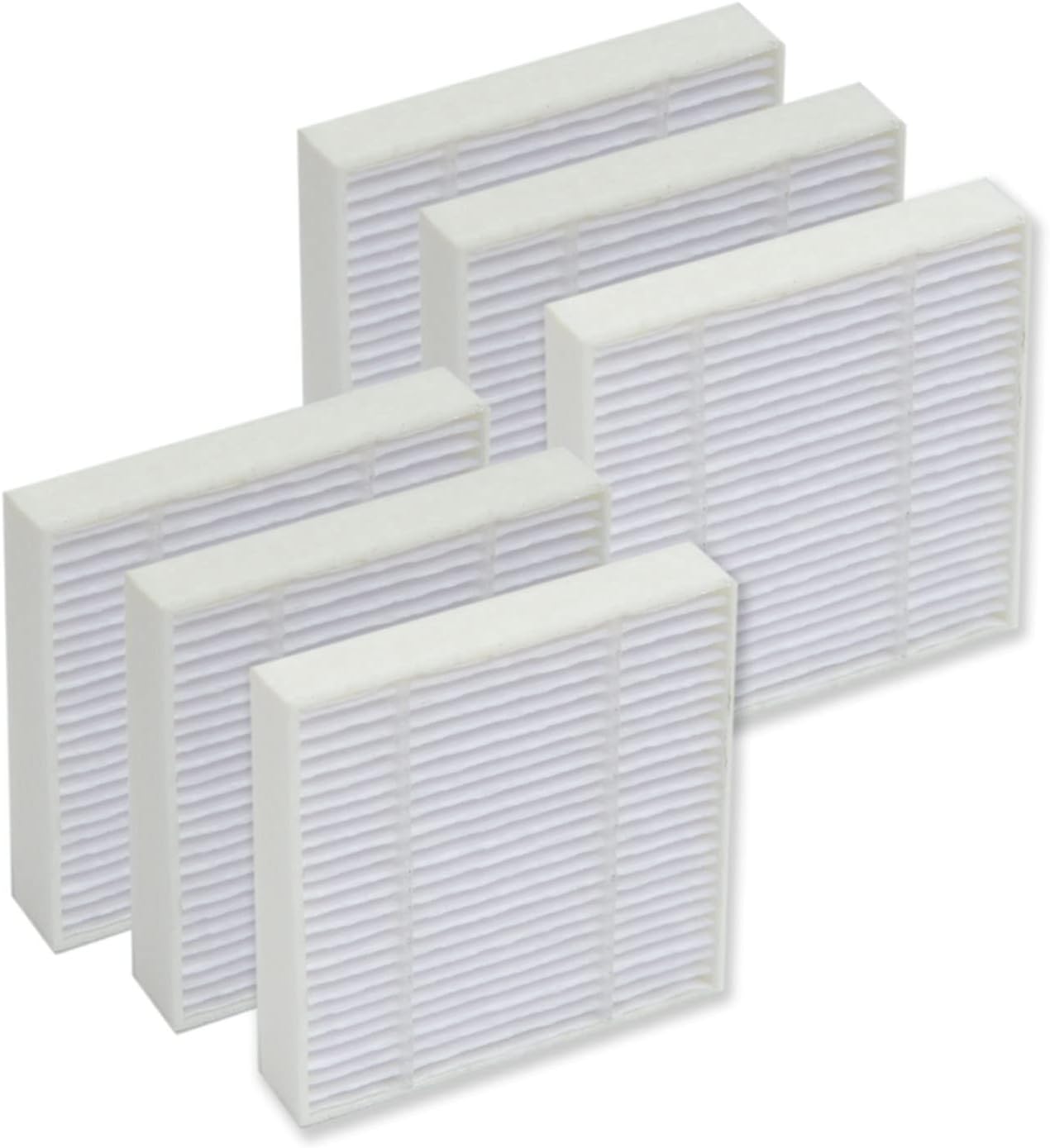 PUREBURG 6-Pack Replacement HEPA Filters Compatible with 4WDKING/KENGEE/TILKOM AURORA Electrical Air Purifying ,AM99