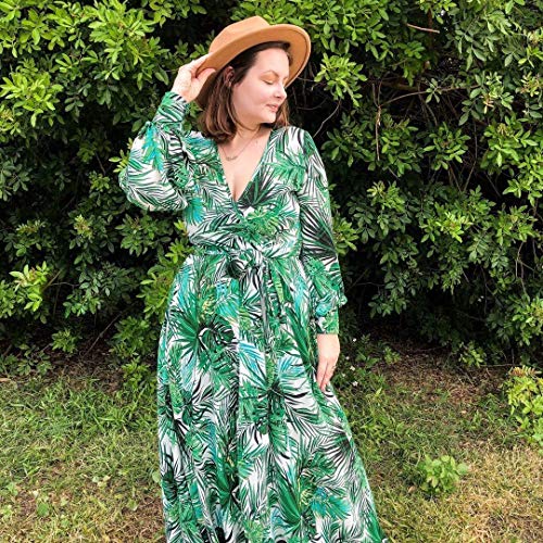 Lanzom Womens Classic Wide Brim Floppy Panama Hat Belt Buckle Wool Fedora Hat (One Size, Beige) #TOP2