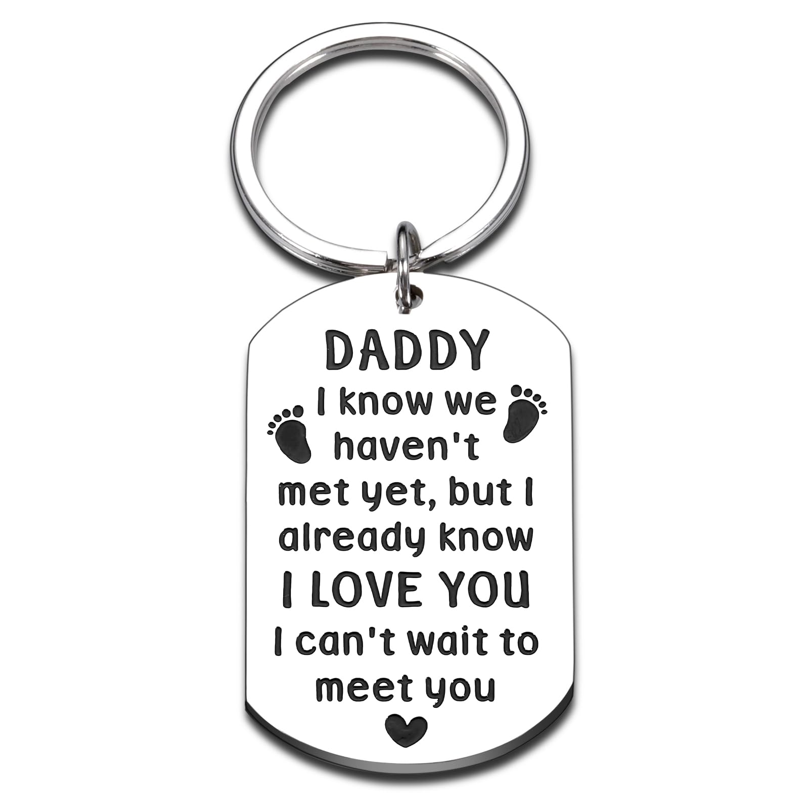 Valentines Announcement Pregnancy for Husband Newborn Christmas New Dad First Fathers Day from Baby 1st Fathers Day from