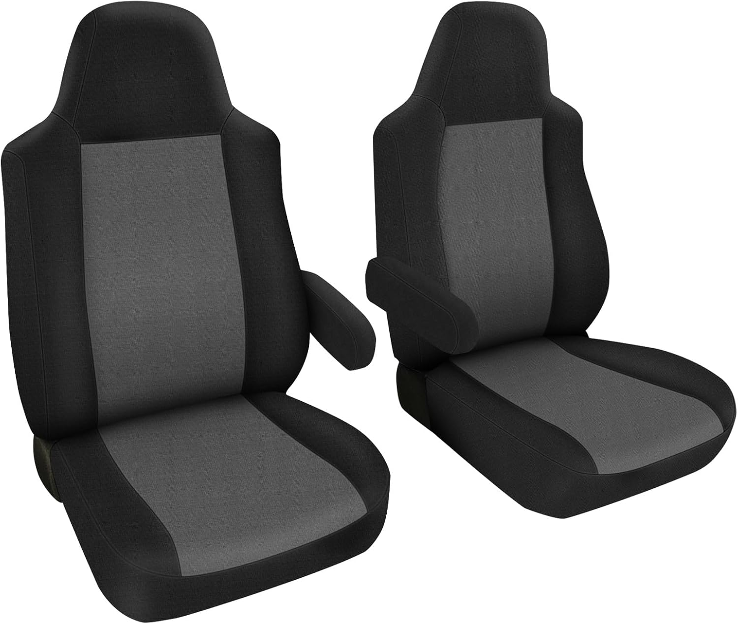 Seat Cover Compatible with 2000-2005 Ford Excursion with 2 Armrests, Neoprene & Foam Padded Water Resistant Front Seat Cover
