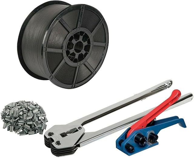 Trojan Heavy Duty Hand Pallet Strapping Banding Kit 1