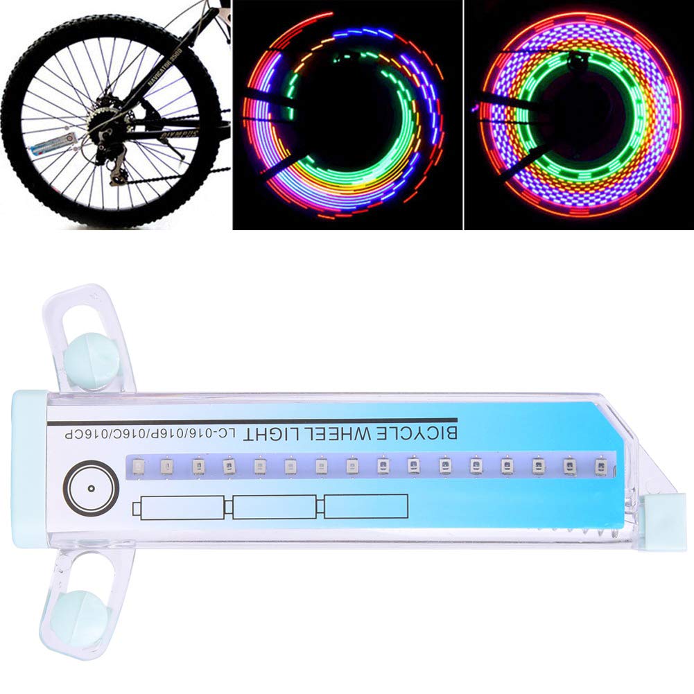Vélo Vélo Vélo Pneu Valve 32 Led Flash Spoke Wheel Light (32LEDs