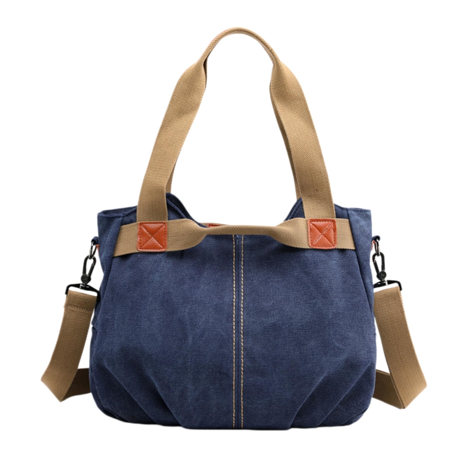 Borse Donna Borsa Hobo in Tela Donne A Spalla Femminile di Grande capacità per Il Tempo Libero Fine Settimana Viaggio All'aperto Colori-Blue