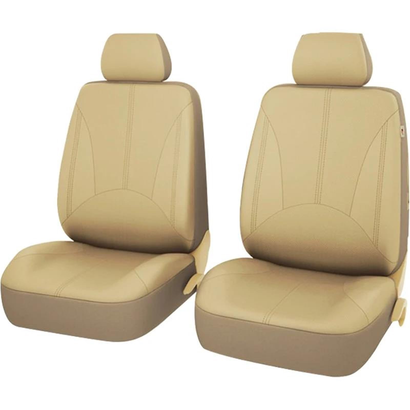 Housses siège auto haut de gamme en beige pour habiller l'intérieur de votre Toyota