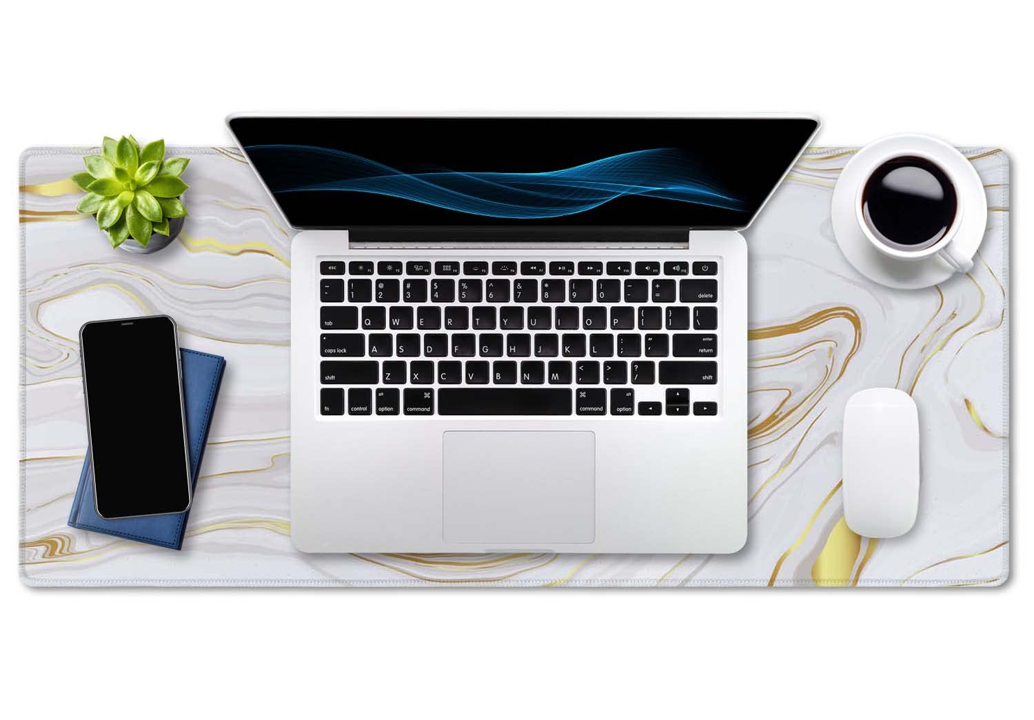 Gifsen Extend Marble Mouse Pad Gaming Mat 800 X 300 Mm Large Cloth Mousepad With Non Slip Rubber Base And Overlock Stitch Edge For Home Office Laptop Computer Mouse Desk Accessory Multicolor