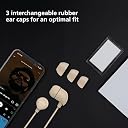 PHILIPS Audio TAE1159GD/00 in-Ear Wired Earphones with C-Type Jack, 10mm Drivers, Inline Mic, Powerful Bass and Clear Sound, Tangle Free 1.2m Cable and 3 x Inter Changeable Ear Tips (Gold) gallery image