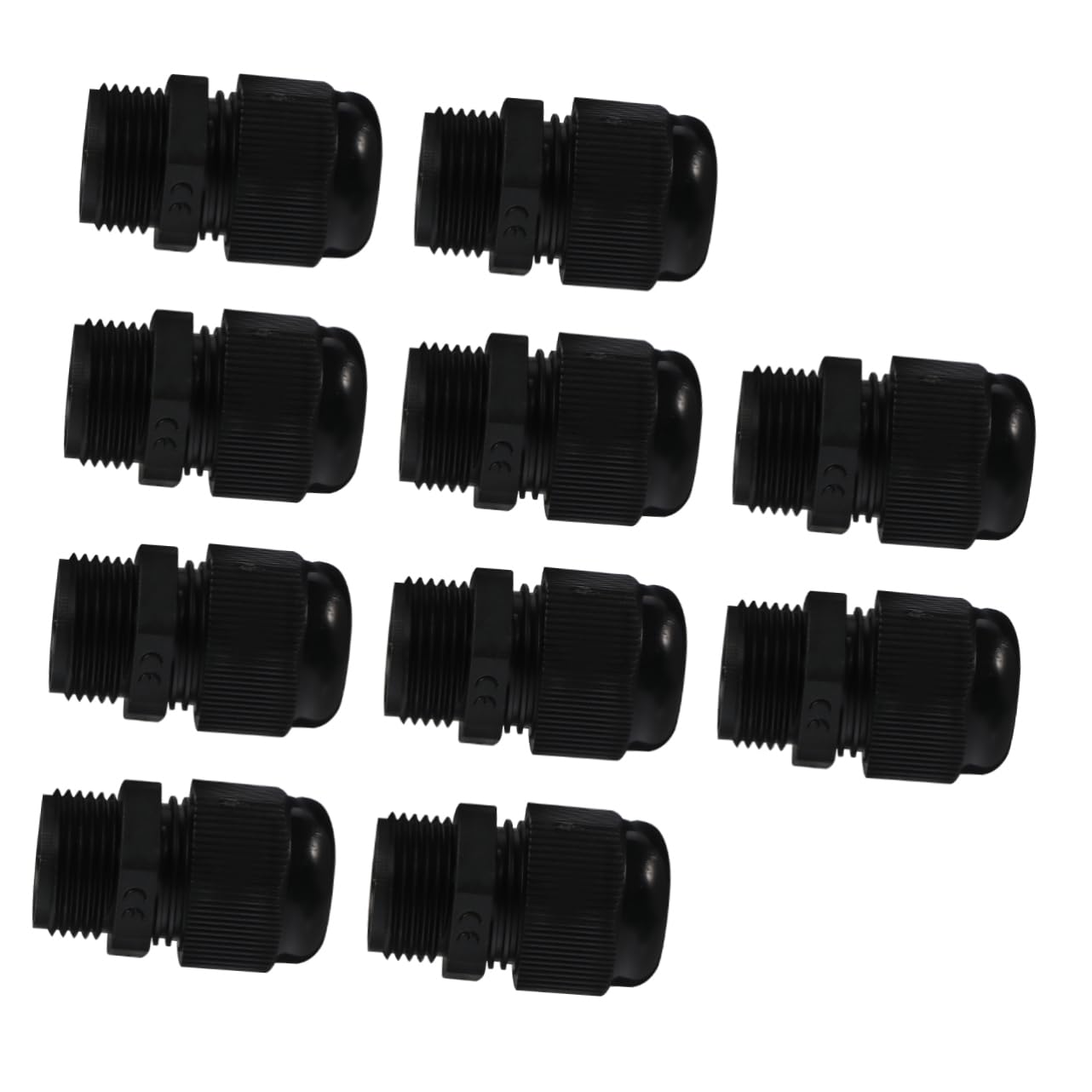 Mikikit Essential Cable Glands Joints 50pcs Nylon Wire Protectors Water Connectors Cord Connectors for Electrical Fixtures